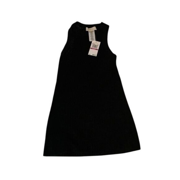 Michael Kors Black Knit Sleeveless Dress XXS MSRP $99.50 - Picture 1 of 7
